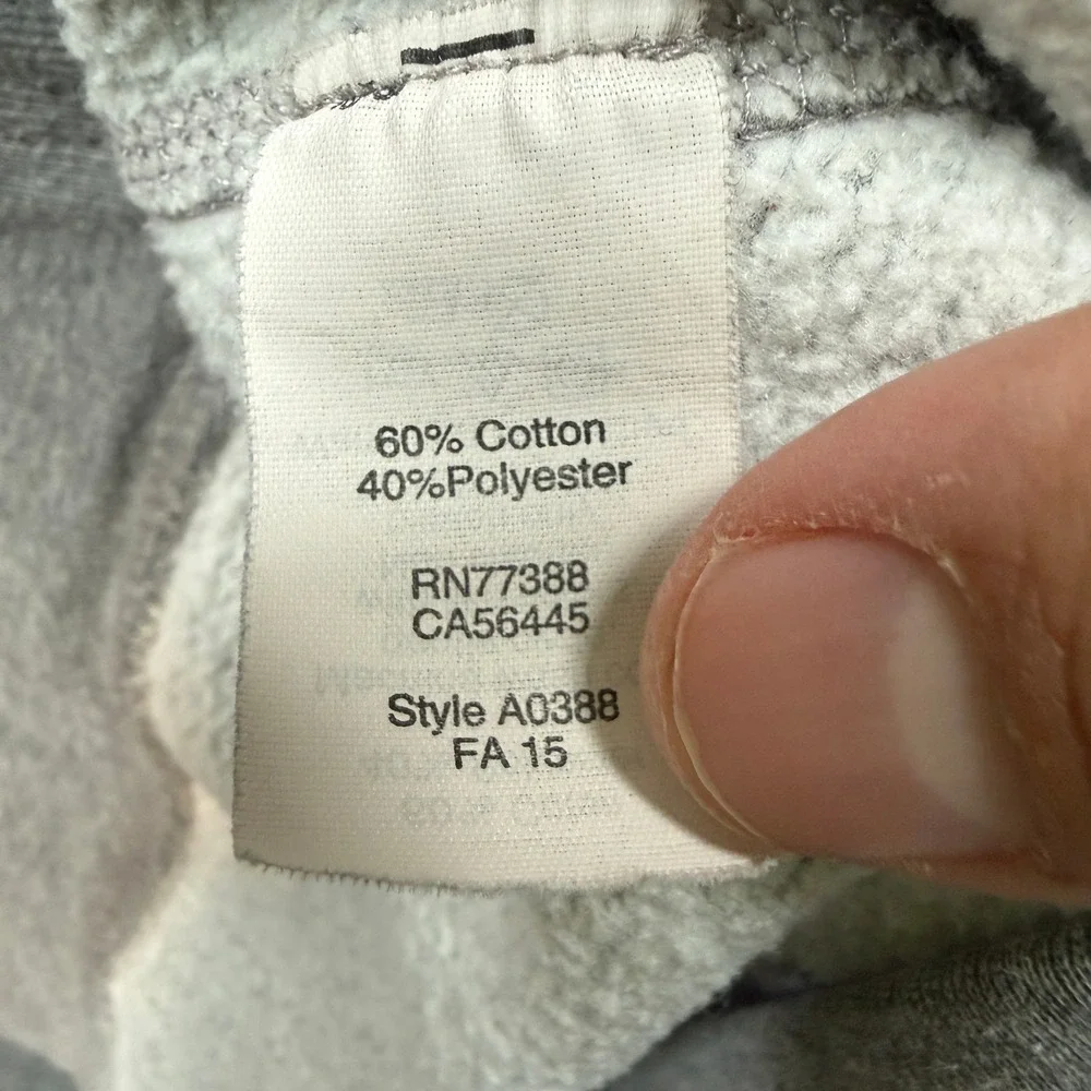 J.Crew Sweatpants Men Large‎ Gray Authentic Fleece Drawstring Tapered Leg Jogger
